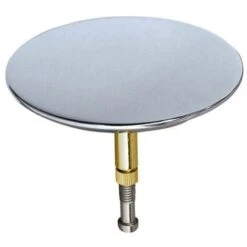 Bath Bathroom Drain Hole Sink Drainage Blanking Plug Cover Plate Disk Polished