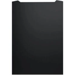 MyAppliances ART1166 Splashback Curved Black Steel 60cm