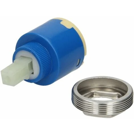 Bristan Value Kitchen Sink Mixer Tap Double Lever Dual Flow Chrome - Image 3