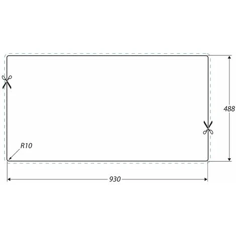 Rangemaster Glendale Kitchen Sink Single Bowl Stainless Steel Inset Waste Kit - Image 4