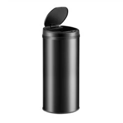 Automatic Sensor Dustbin 30L 40L 56L Waste Bin Kitchen Stainless Steel Trash Can Black