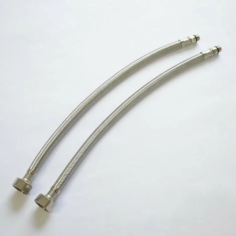 Modern Monbloc Kitchen Sink Mixer Tap Single Lever Swivel Spout Chrome + Flexi - Image 2