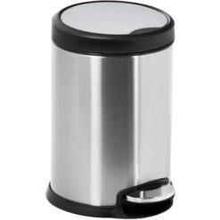 Aero Collection Stainless Steel Satin 3 Litre Pedal Bin