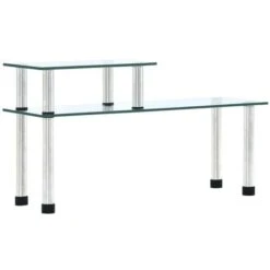 Kitchen Shelf Transparent 45x16x26 Cm Tempered Glass