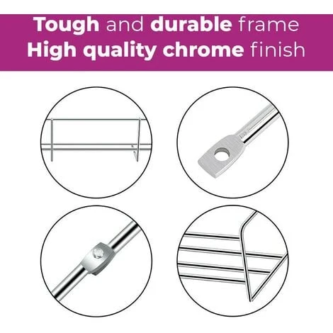 Neo 5 Tier Spice Rack For Kitchen Door Cupboard Or Wall - Image 4