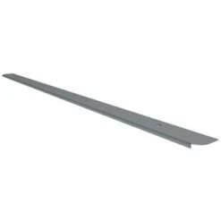 RAW Kitchen Worktop End Cap Matt Silver 40mm X 630mm