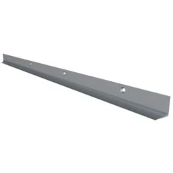 RAW Kitchen Worktop Corner Joint Matt Silver 30mm X 630mm