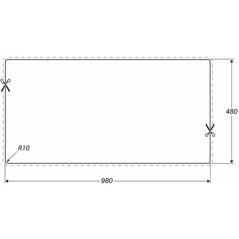 Rangemaster Andesite Kitchen Sink 1.5 Bowl White Granite Inset Reversible Waste - Image 4