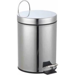 3L Stainless Steel Pedal Bin