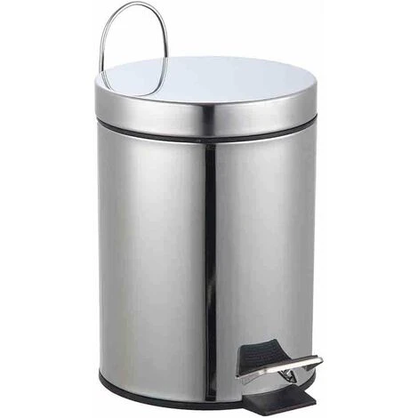 3L Stainless Steel Pedal Bin
