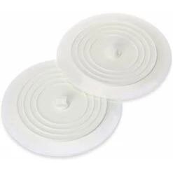 Universal Silicone Rubber 6 '' Drain Plug For Kitchen, Bathroom, Sink, Basin, Bathtub, Travel Drain Plug, 2-Piece SOEKAVIA