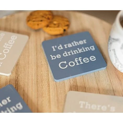 4 X Reversible Novelty Coaster Set - Image 3