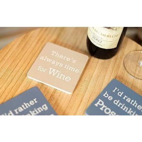 4 X Reversible Novelty Coaster Set - Image 4