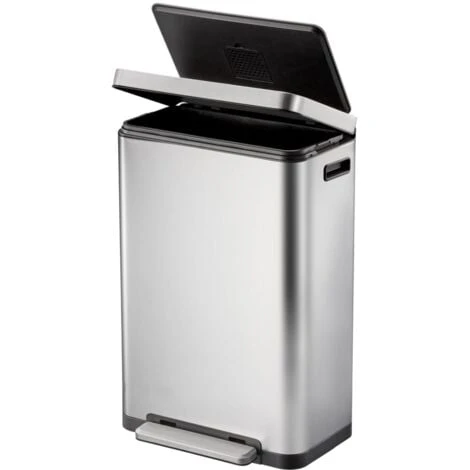 Pedal Bin X-Cube 30 L Matte Silver EKO