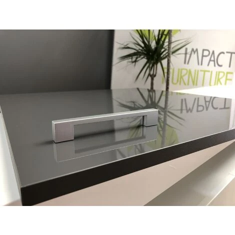 600 Kitchen Unit Oven Housing Cabinet Cupboard Grey Gloss 60cm Soft Close Luxe - Image 4