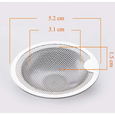 LangRay Stainless Steel Sink Filters Two Piece Set (10CM) - Image 2