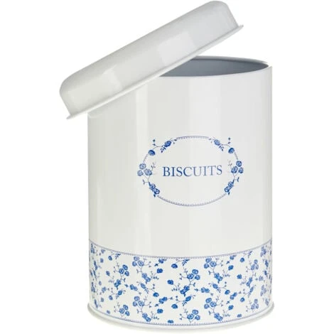 Premier Housewares Blue Rose Biscuit Canister - Image 3