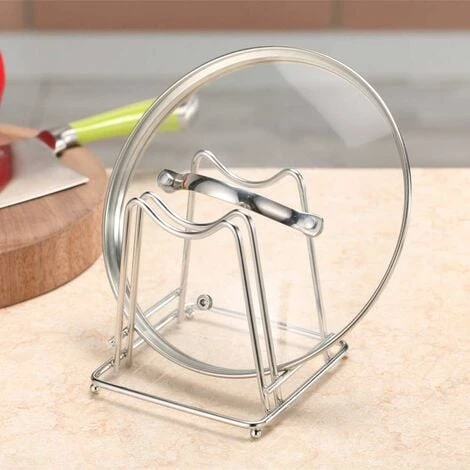 Stainless Steel Cutting Board Holder Chopping Board Stand Rack Kitchen Household Organizer Cutting Board Rack - Image 5