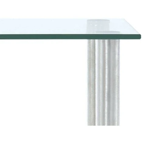 Hommoo Kitchen Shelf Transparent 45x16x26 Cm Tempered Glass - Image 5