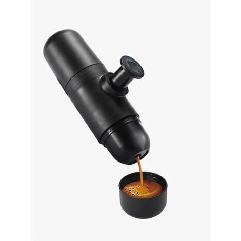 Portable Espresso Machine, Compatible Ground Coffee, Small Travel Coffee Maker, Manually Operated From Piston Action(70ml) - Image 2