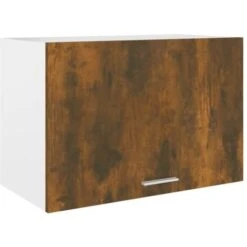 Hanging Cabinet Smoked Oak 60x31x40 Cm Engineered Wood VidaXL