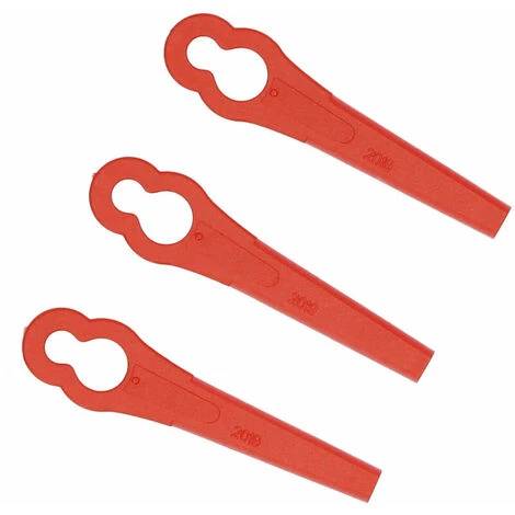 100pcs/pack 83mm Trimmer Attachment For Lawn Mower And Rider Plastic Cutter Accessories For Brush Cutters Lawn Mower Grass Trimmer Gardening Tool Replacement, Red - Image 5