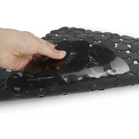 Kitchen Sink Mat, 2PCS Adjustable Sink Protector Mats, Black Stainless Steel Sink Mat, Dish Drying Mat For Bathroom Kitchen Countertop, 15.8" X 12" - Image 4