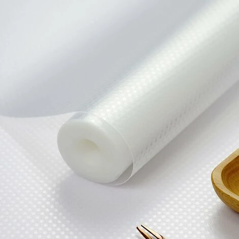 Cuttable Waterproof Cabinet Paper Non-Slip Drawer Mat For Kitchen Drawers, Dining Table, Cabinet, Shoe Cabinet, Clear 45 X 200cm