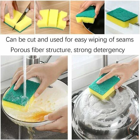Pieces Sponge Holder,Kitchen Sponge Holder,Self Adhesive Sponge Holder,Adhesive Sponge Holder For Quick Dry Kitchen Sink Waterproof Stainless Steel Sponge Holder For Kitchen Accessories - Image 5