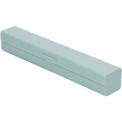 Plastic Cling Film Dispenser With Refillable Cutter, Cling Film Dispenser, Aluminum Foil Dispenser For Kitchen, Handy Cutter Tool (Sky Blue)