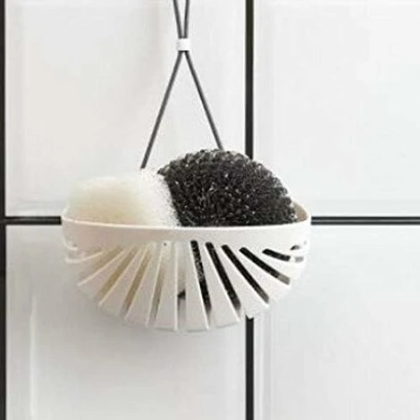 Kitchen Sink Sponge Holder, Storage Baskets With Sanitary Drainage Holes, Sponge Holder Kitchen Sink Organizer For Kitchen Bathroom - Image 2