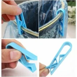 Clip Trash Can Clip Holder Plastic Clip Clip Holder For Kitchen Trash Can Trash Can Clip 2pcs