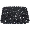 Stone Black Sink Mat, Protects The Sink, Can Be Cut To Size, Plastic, 3040 Cm, Black
