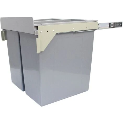 KuKoo Pullout Dust Bin Soft Close Sliding Recycling Double - Image 4