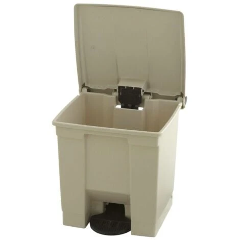 Step-on Classic Container 30 L Beige Rubbermaid - Image 2