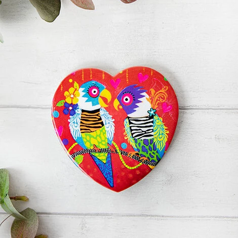 Maxwell & Williams Love Hearts Tiger Tiger 10cm Ceramic Coaster - Image 3