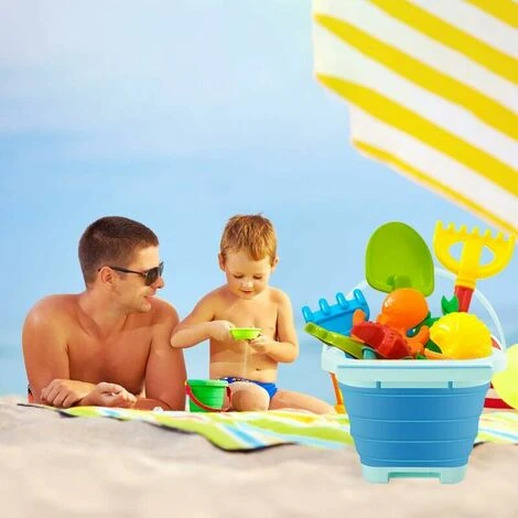 Kitchen Hanging Collapsible Trash Can 4L Silicone Trash Can Car Trash Can - Image 5