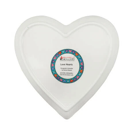 Maxwell & Williams Love Hearts Chatter 15.5cm Ceramic Plate Gift Boxed - Image 2