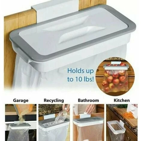 Closet Trash Can For The Kitchen, Portable Trash Bag Holder Under The Sink - Image 3