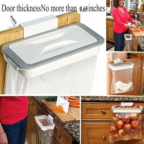 Closet Trash Can For The Kitchen, Portable Trash Bag Holder Under The Sink - Image 5
