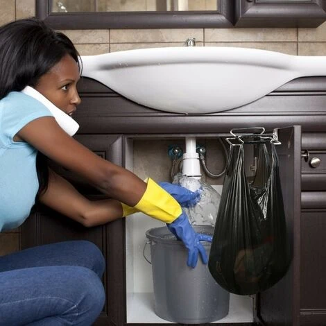 Kitchen Garbage Bag Holder Garbage Bag Holder For Closet Door Drawer Closet Hanger Rustproof Reusable In Home Bedroom Hanging Cloth Towel - Image 3