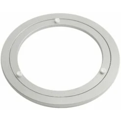 200x8.5mm Turntable Aluminum Table Rotary Rolling Tray Holder Kitchen Cake Mohoo