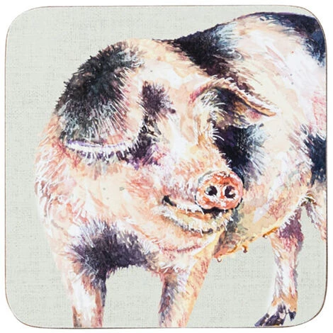 Foxwood Home Country Life Set Set Of 4 Coasters - Image 3