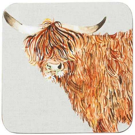 Foxwood Home Country Life Set Set Of 4 Coasters - Image 4