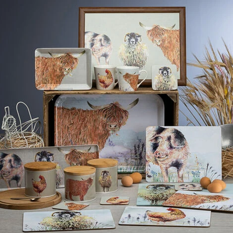 Foxwood Home Country Life Glass Worktop Saver - Image 2