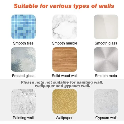 Shower Razor Holder (2 Pack), Stainless Steel Self Adhesive Razor Hooks - Image 5