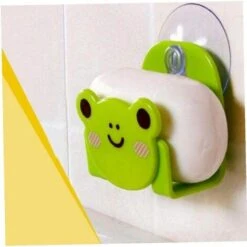Sink Sponge Holder Kitchen Cartoon Suction Cup For Sink Caddy Organizer Bathroom Random Color