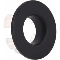 Black Brass Basin Sink Overflow Cover Insert Hole Trim Cap Ring Kitchen Sink Decoration Spare Hole Insert Replacement