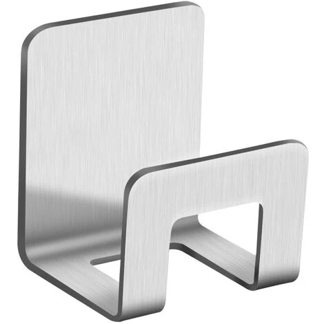 2 Pack Kitchen Sink Sponge Holder, Strong Adhesive Kitchen Sink Sponge Holder, Rustproof And Waterproof - SUS304 Stainless Steel