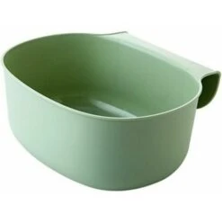 Kitchen Cabinet Hanging Garbage Trash Can Trash Food Barrel (Plastic, Green, Size)